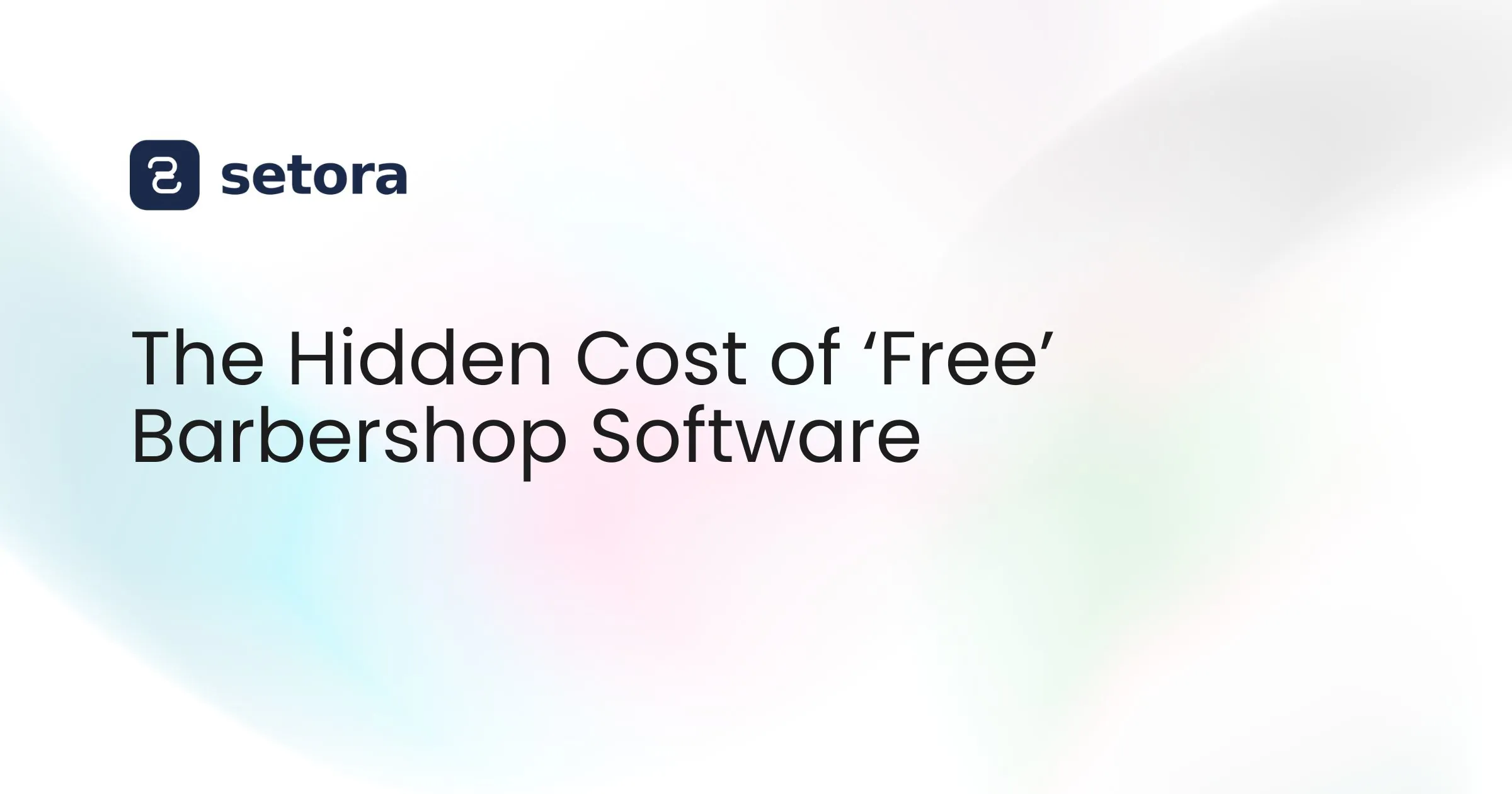 The hidden cost of free barbershop software - what UK barbers actually pay